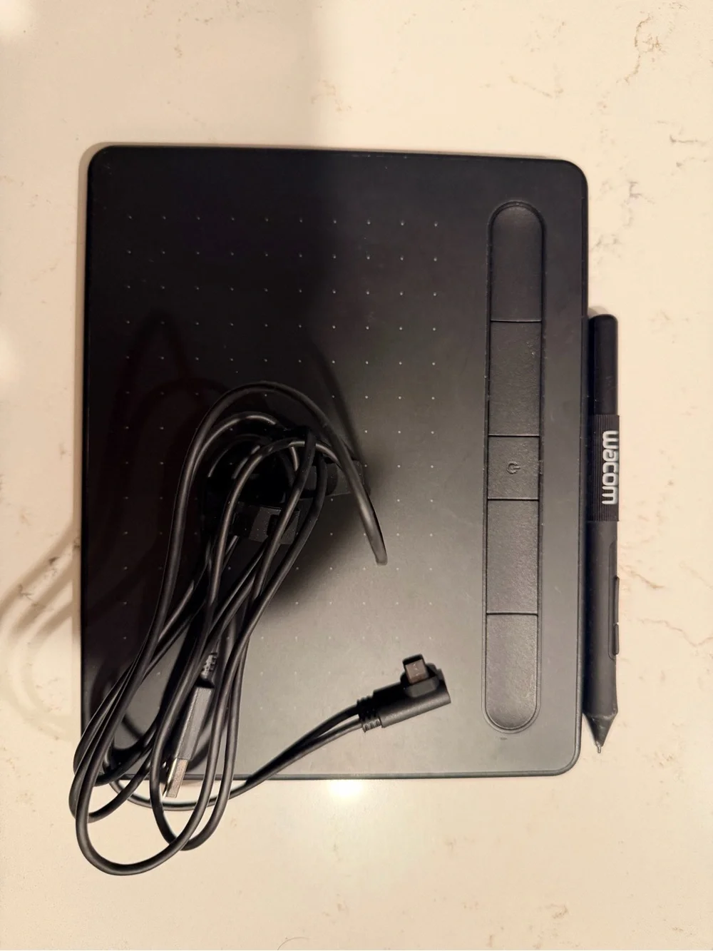 NEW! Wacom wireless Black Graphics Drawing Tablet with Pen